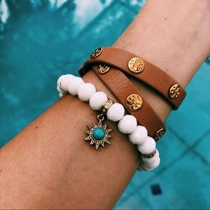 Juicy Couture Beaded Pave Star Bracelet